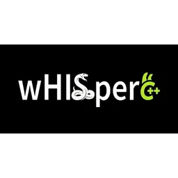 whisper.cpp logo